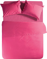 Nef-Nef Basic Super Double Bed Sheet 240x270cm 557 Fuchsia