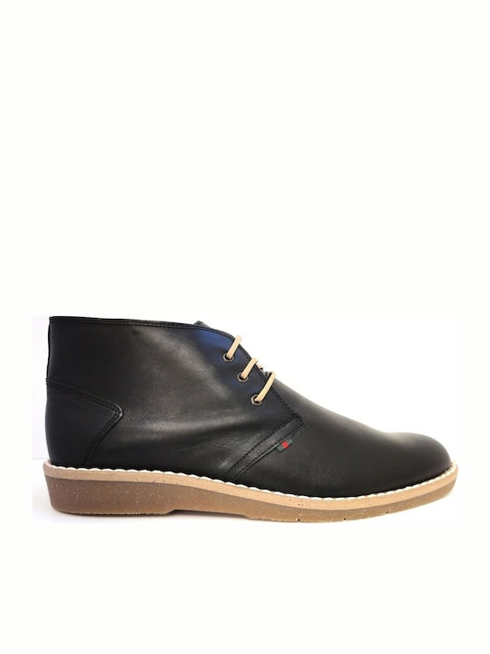 Stern Shoes Μποτάκια Chukka Μαύρα