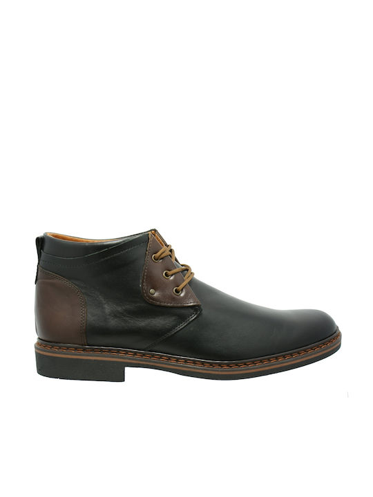 Stern Men's Leather Boots Black