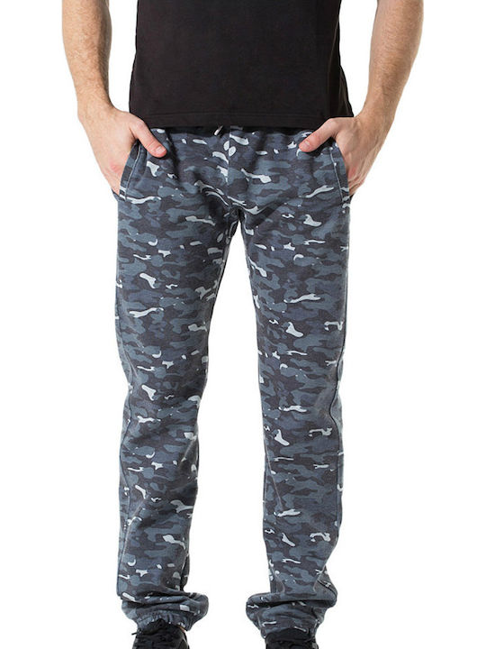 GSA Organic Plus Camouflage Men's Sweatpants with Rubber Gray