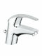 Grohe Eurosmart Mixing Sink Faucet Silver