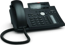 Snom D345 Verkabelt IP-Telefon mit 12 Linien in Schwarz