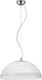 Viokef Modesto Pendant Light Suspension Bell for Socket E27 White