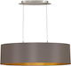 Eglo Maserlo Pendant Light Suspension Rail for Socket E27 Brown