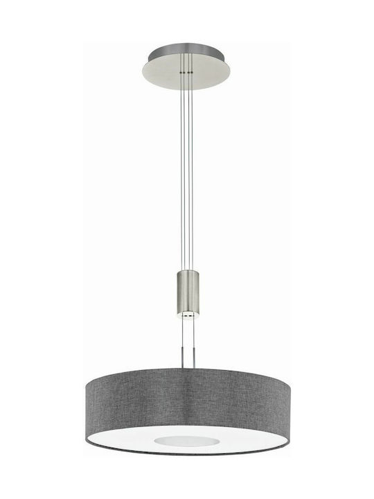 Eglo Romao Pendant Light LED Suspension with Warm White Light Gray