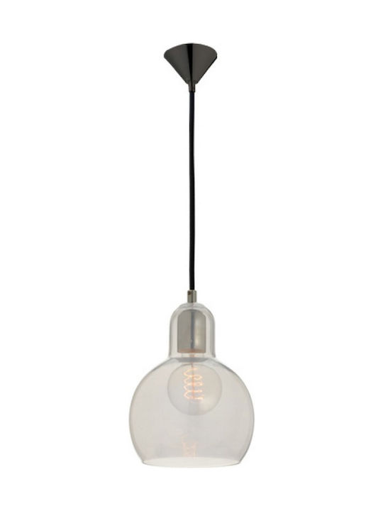 Aca Bloom Pendant Light Single-Light for Socket E27 Gray