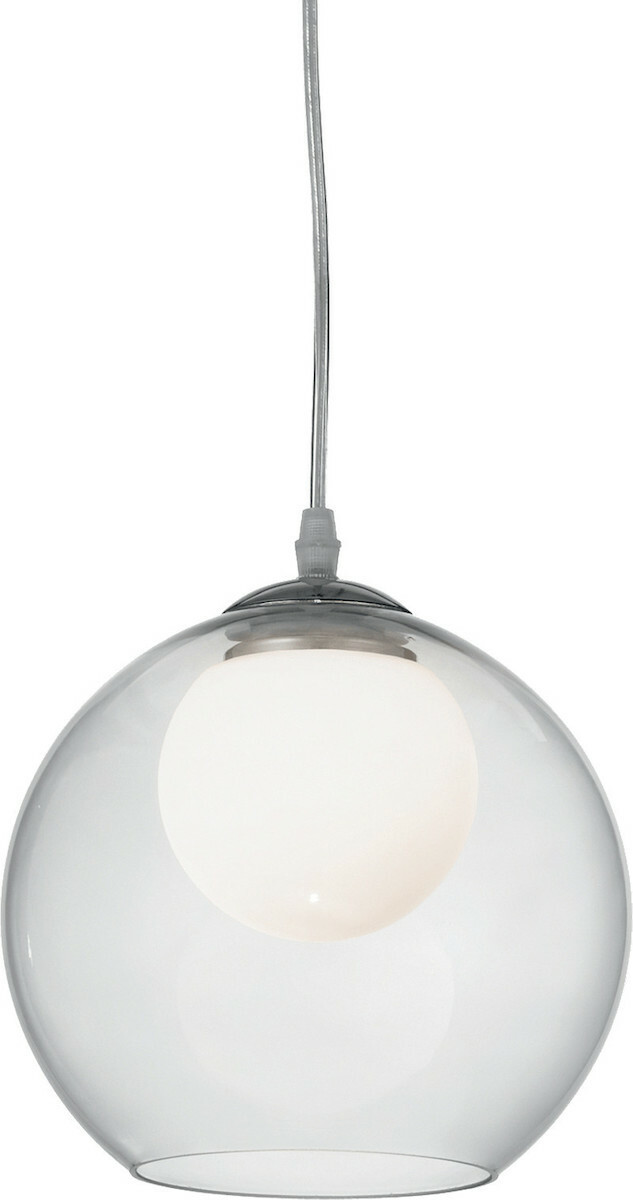 Ideal Lux Nemo Clear SP1 D20 Κρεμαστό Φωτιστικό Μοντέρνο Μονόφωτο