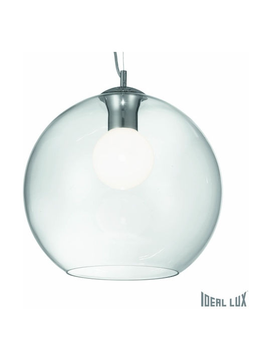 Ideal Lux Nemo Clear SP1 D40 Pendant Lamp Transparent