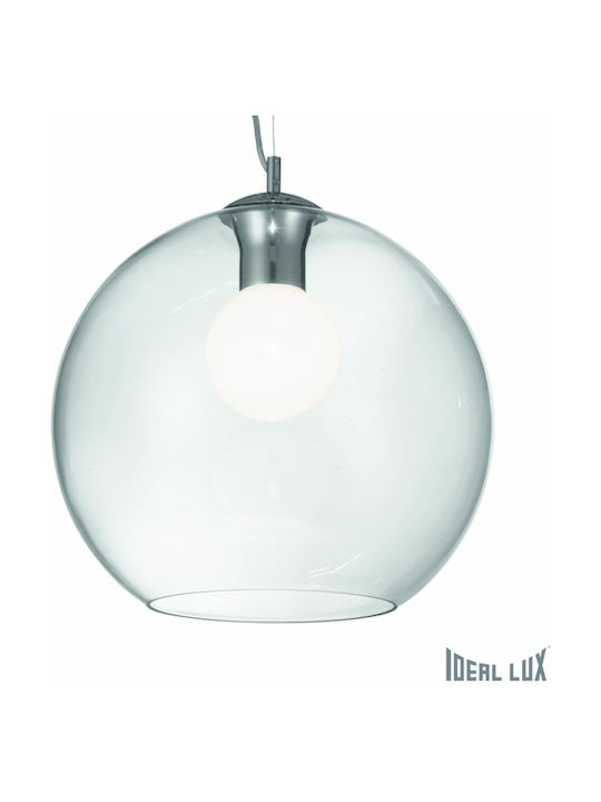 Ideal Lux Nemo Clear SP1 D40 Pendant Light Single-Light Transparent