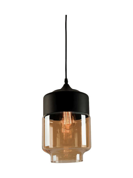 Zambelis Lights Pendant Lamp E27 Black