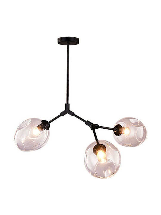 Zambelis Lights Pendant Light Black 80x70x80cm