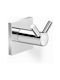 Sanco Tempo Double Wall-Mounted Bathroom Hook Silver 14018-A3