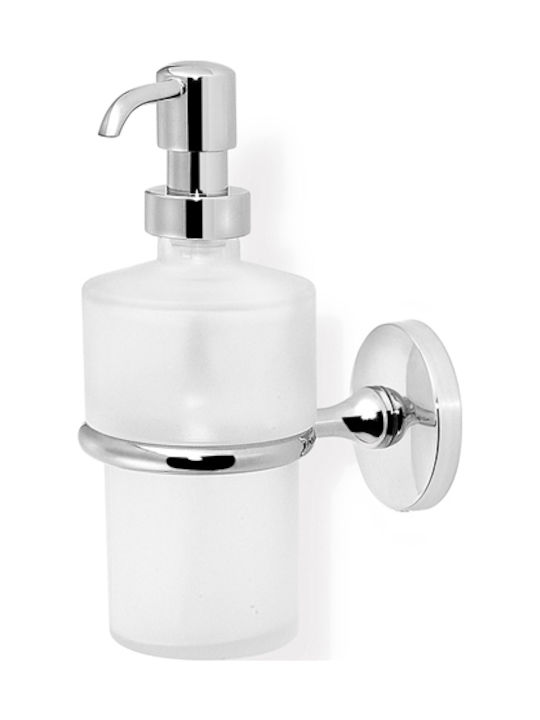 Sanco Inder Wall Mounted Glass Dispenser Silver