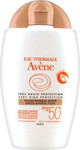 Avene Eau Thermale Fluide Mineral Teinte Водоустойчива Слънцезащитна Крем За лице SPF50 с цвят 40мл