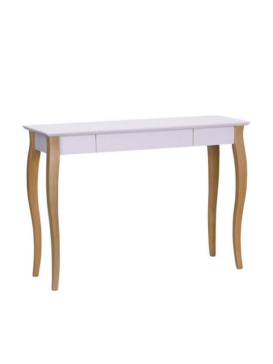 Desk Lillo Wooden Pink 105x40x74cm