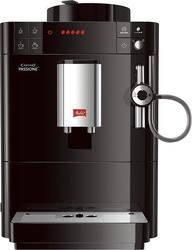 Melitta Caffeo Passione F53 Black Automatic Espresso Machine 1450W Pressure 15bar for Cappuccino with Grinder Black