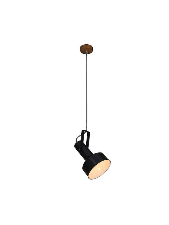 Home Lighting Farcom Висящо Осветително Тяло Черно 16x16x110см.