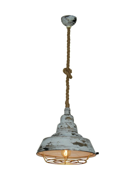 Home Lighting Cecropia Pendant Light Gray Bell ...