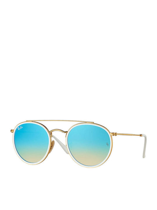 Ray Ban Round Double Bridge Unisex Sunglasses w...
