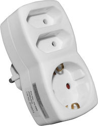 Adeleq T-förmiger Wandstecker 3 Steckdosen