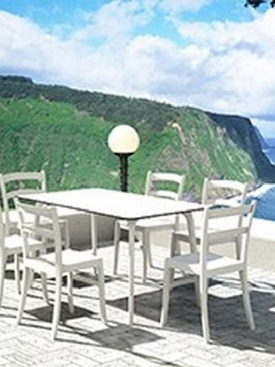Polypropylene Catering Chair Tiffany Gray 45x51...