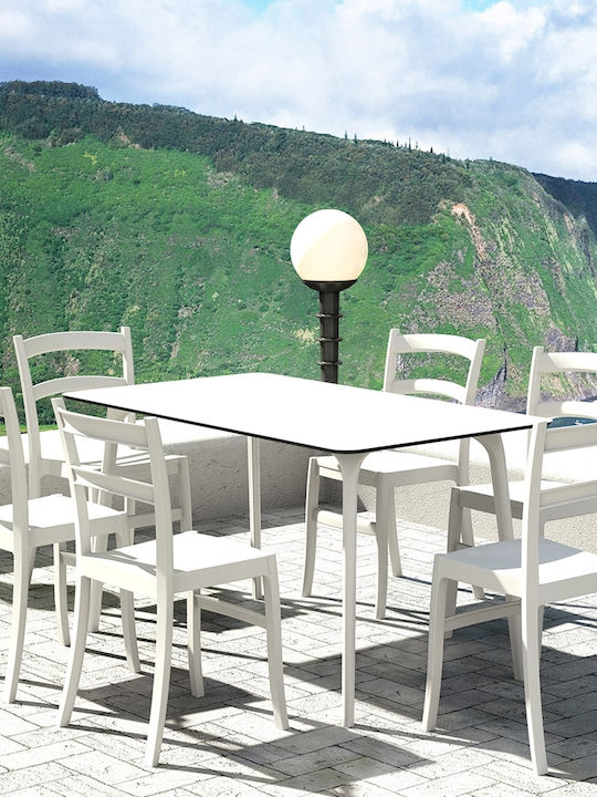 Catering Chair Polypropylene Tiffany White 45x5...