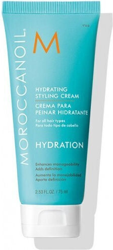 Moroccanoil Hydration Anti-Frizz Hair Styling Cream with Strong Hold 75ml