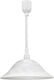 Eglo Alessandra Pendant Light Single-Light Bell for Socket E27 White