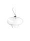 Ideal Lux Bistro SP1 Round Pendant Light Single-Light White