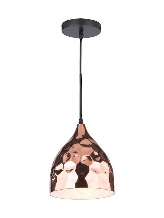 V-TAC Pendant Light Single-Light for Socket E27 Rose Gold