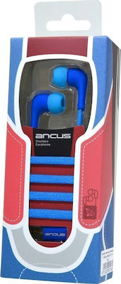 Ancus Shoelace In-ear Handsfree with 3.5mm Connector Blue