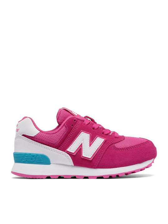 574 Παιδικά Sneakers Φούξια