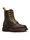 Dr. Martens 1460 Crazy Horse Men's Leather Military Boots Brown