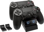 Venom Twin Docking Station Charging Station for 2 controllers PS4 Black