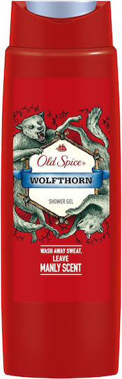 Old Spice Old Spice Wolfthorn Bubble Bath Gel for Men with Oatmeal Soothing 250ml