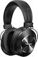 Pioneer SE-MS7BT Ασύρματα/Ενσύρματα Over Ear Ακουστικά με 12 ώρες Λειτουργίας Μαύρα