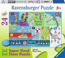 Kids Puzzle Counting Animals for 3++ Years 24pcs Ravensburger