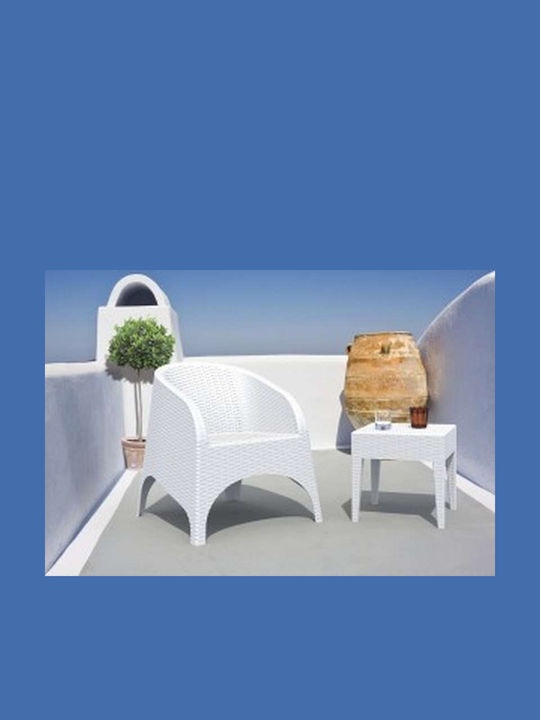 Miami Auxiliary Outdoor Free Standing Rattan Ta...