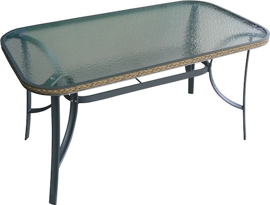 Tisch 19452 140x80x74cm Gray Tisch 19452 140x80x74cm Gray