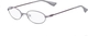 Emporio Armani Femei Metalic Rame Ochelari Violet