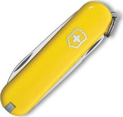 Victorinox Classic SD Schweizer Taschenmesser Gesamtlänge 8Stück mit Klinge aus Rostfreier Stahl