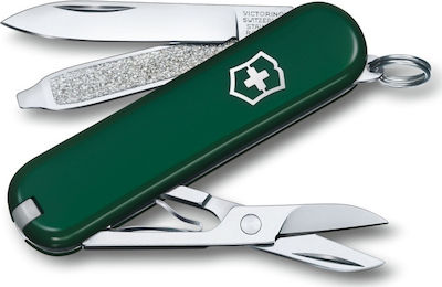 Victorinox Classic SD Swiss Army Knife Total Length 5pcs with Blade made of Stainless Steel