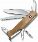 Victorinox Rangerwood Schweizer Taschenmesser mit Klinge aus Rostfreier Stahl