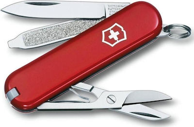 Victorinox Classic SD Swiss Army Knife Total Length 8pcs with Blade made of Stainless Steel