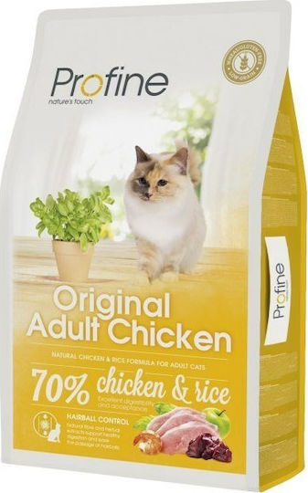 Profine Original Adult Dry Food for Adult Cats with Chicken / Rice 10kg