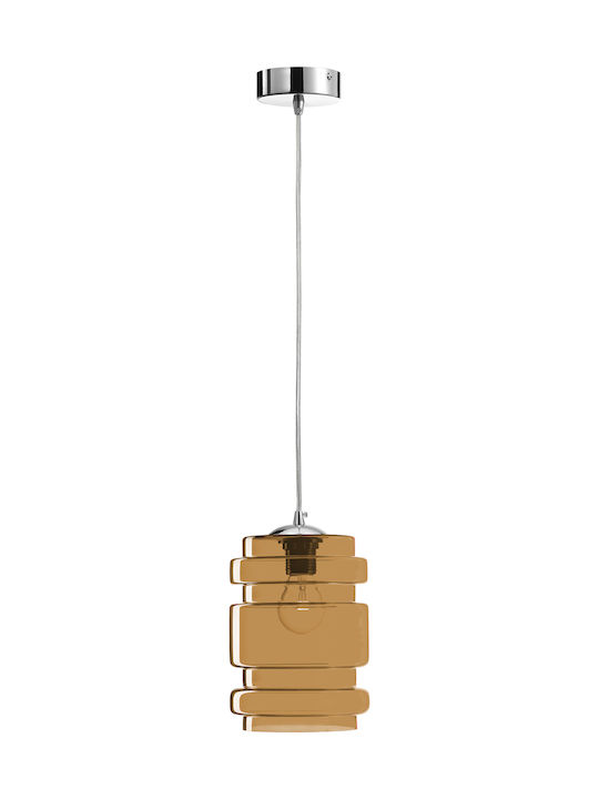 Luma Pendant Light Single-Light for Socket E27 Honey