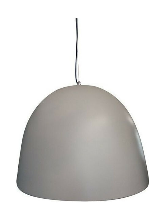 Luma Pendant Light Single-Light Bell White 100-09850-04