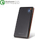 Forever PTB-03 Power Bank 10000mAh με 2 Θύρες USB-A Quick Charge 2.0 Μαύρο