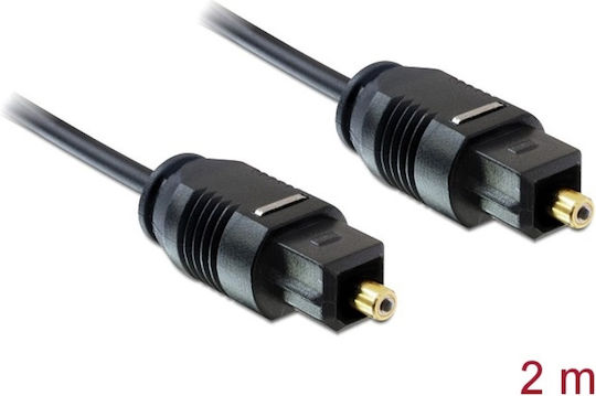 DeLock 2m TOS male Optical Cable (82880)