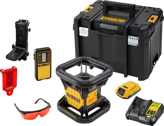 Dewalt DCE074D1R Self-Leveling Rotary Laser Level Red Beam